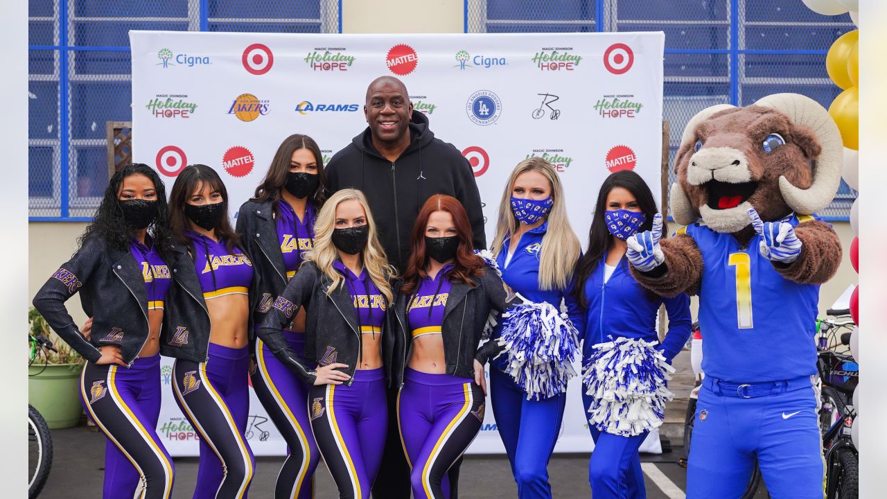 Earvin Magic Johnson on X: Enjoying the Cowboys vs. Rams game