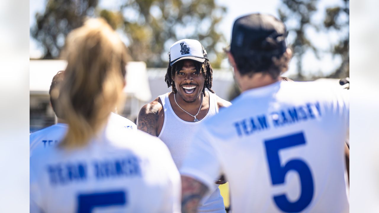 CELEBRITY PHOTOS: Stars showed up & showed out for Rams Celebrity Flag  Football Game