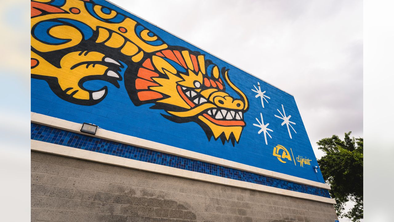Born X Raised Rams Mural in East LA –