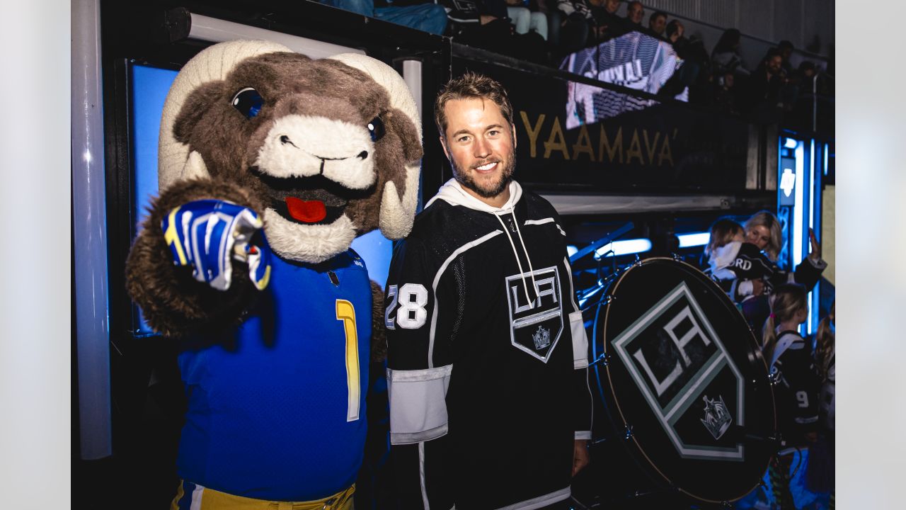 PHOTOS: Matthew Stafford watches the LA Kings take down the