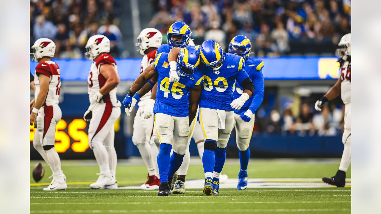 GAME PHOTOS: Rams vs. Arizona Cardinals Week 10 at SoFi Stadium  RB  Darrell Henderson Jr. & WR Van Jefferson's touchdown & more