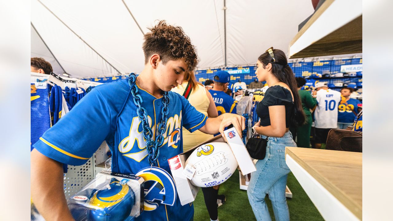 FAN PHOTOS: Rams welcome fans for first open Training Camp practice