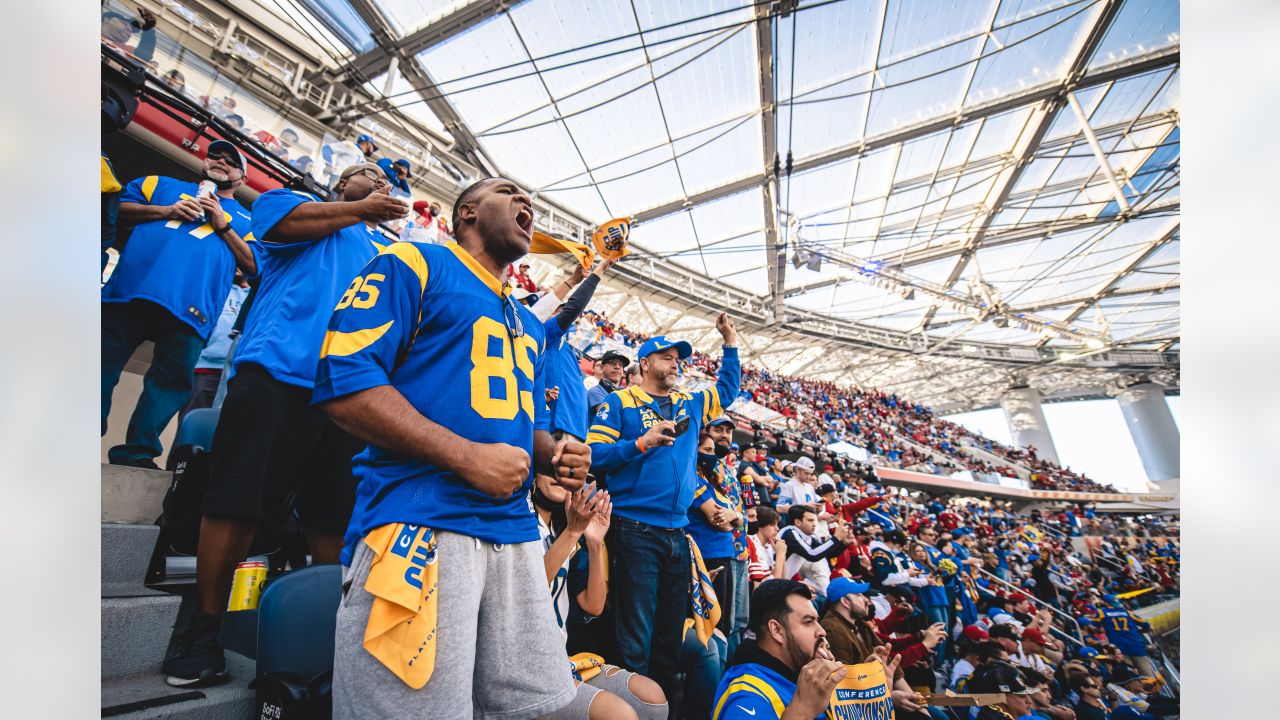 NFC Championship Game - LA Rams SoFi Stadium is Under Siege