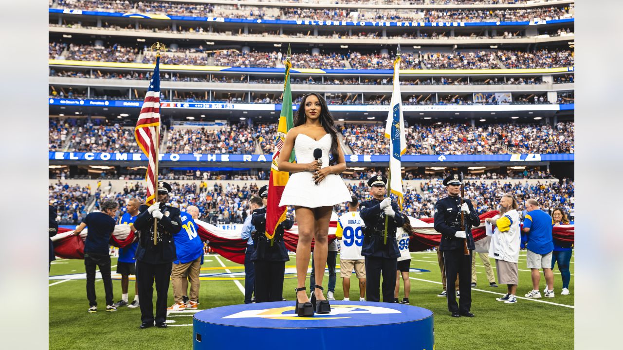 CELEBRITY PHOTOS: Dwayne Johnson, Ozzy Osbourne, Torry Holt & more visit  SoFi Stadium to kickoff off the 2022 season