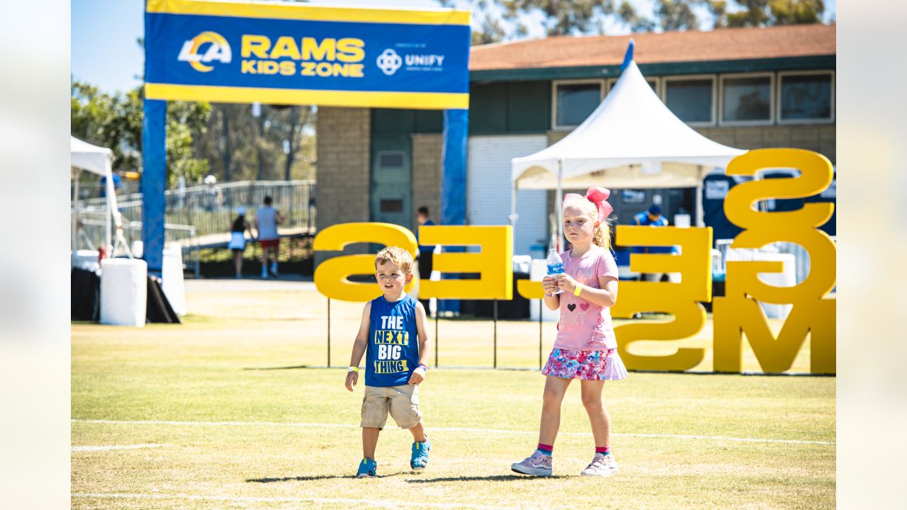 Rams host Gatorade Junior Training Camp at UC Irvine for youth