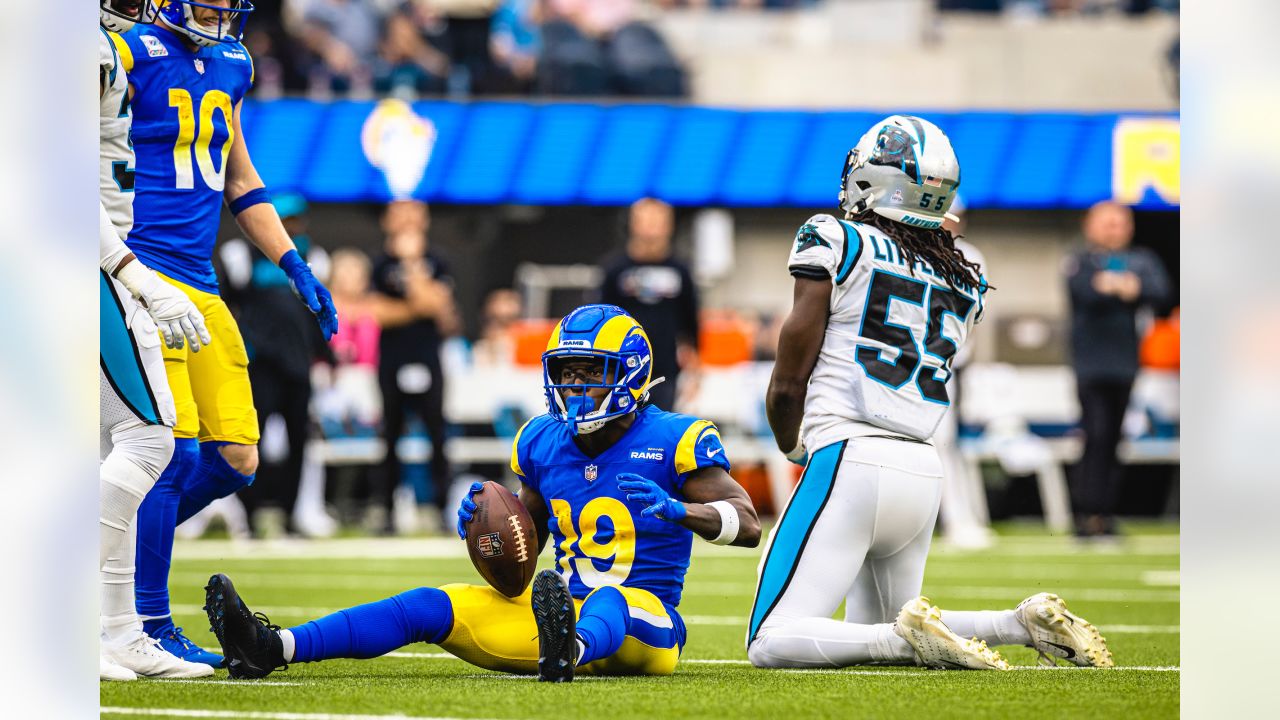 Highlights: Rams' Week 6 Win vs. Carolina Panthers  Ben Skowronek TD,  Jalen Ramsey Sack & More 