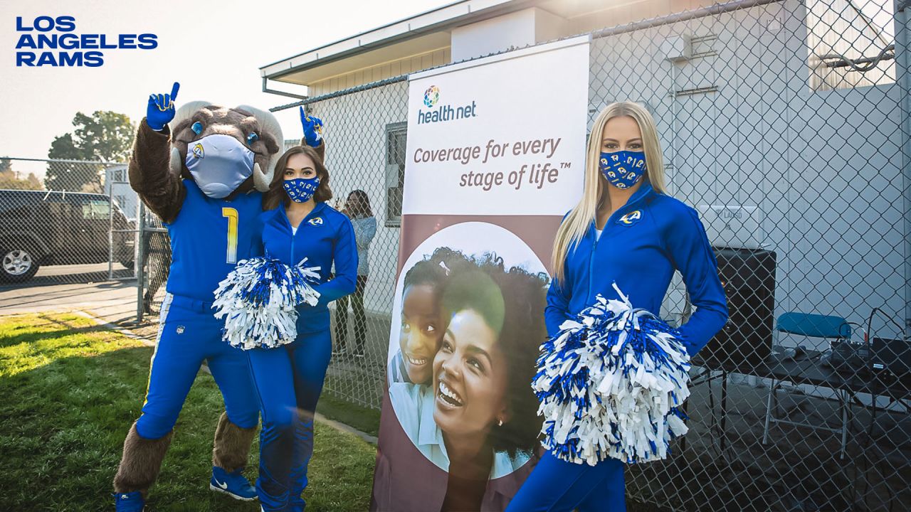 Rams partner with Health Net and L.A. Care to host football clinics and  promote COVID-19 vaccination awareness, education and access