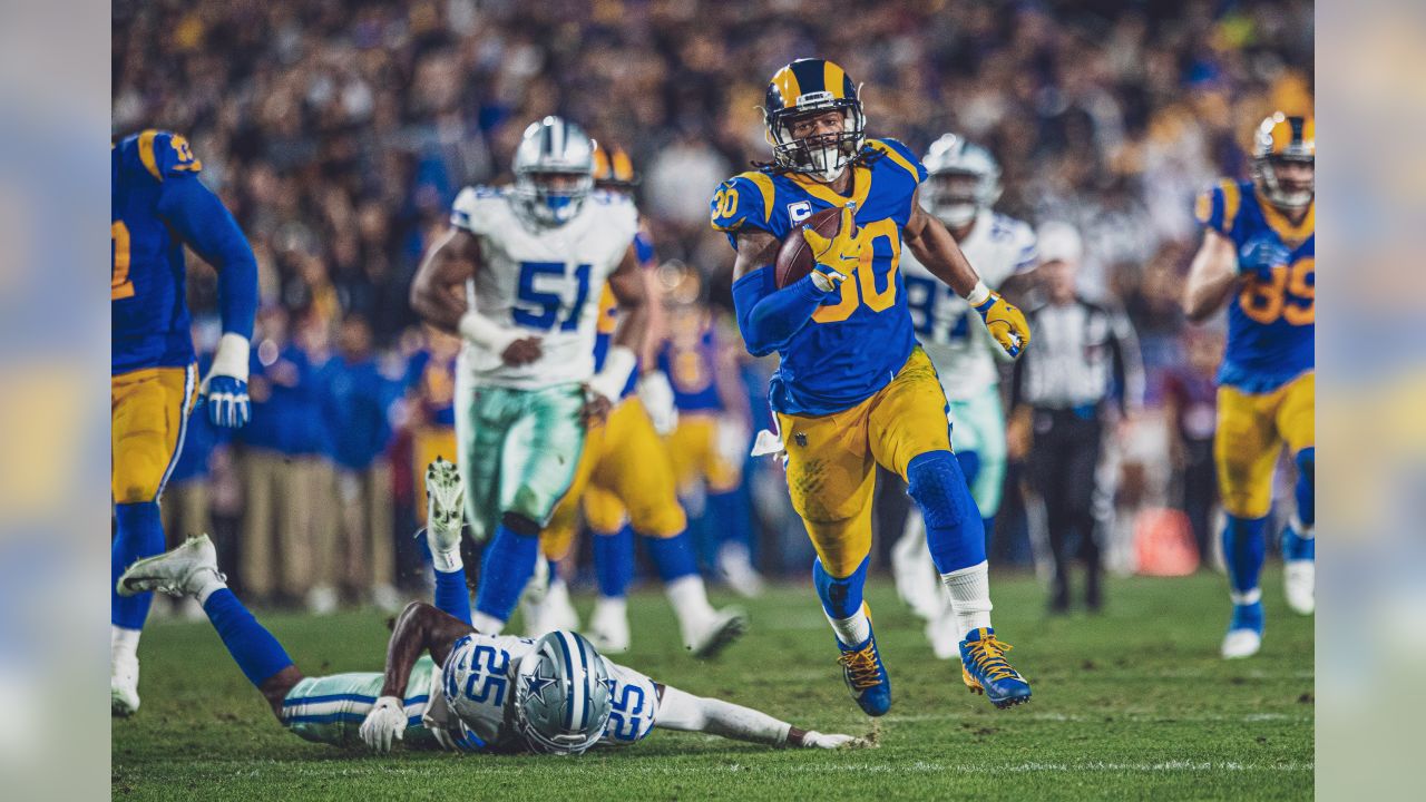 Clippers Host Rams Running Back Todd Gurley II at STAPLES Center