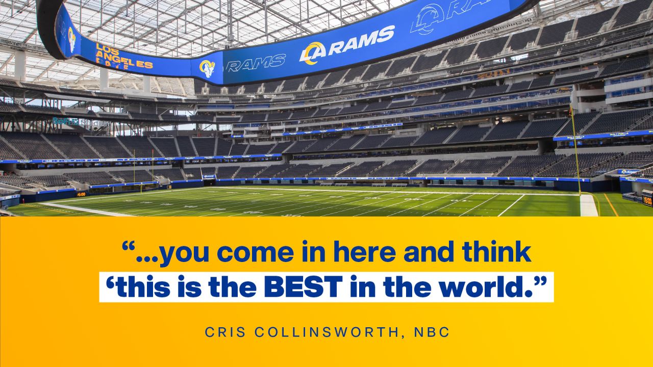 LA Rams' SoFi Stadium stands as the crown jewel of the NFL