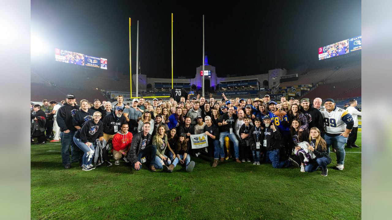 Andrew Whitworth, the 2021 Walter Payton NFL Man of the Year, Cedars-Sinai,  Los Angeles Rams, Others Refurbish Sports Field for Local Kids