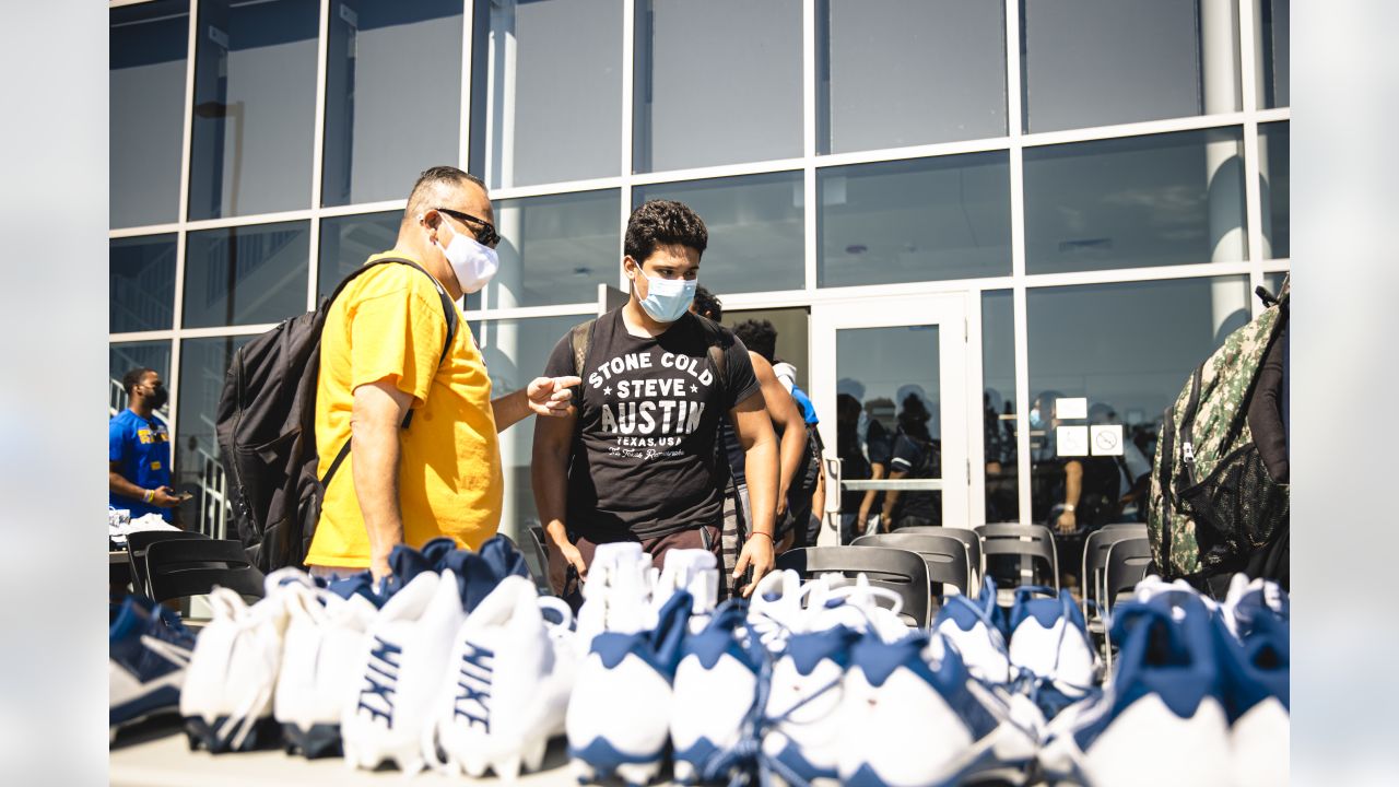 Rams Bring Cleats For Character Program To Roosevelt - East L.A.