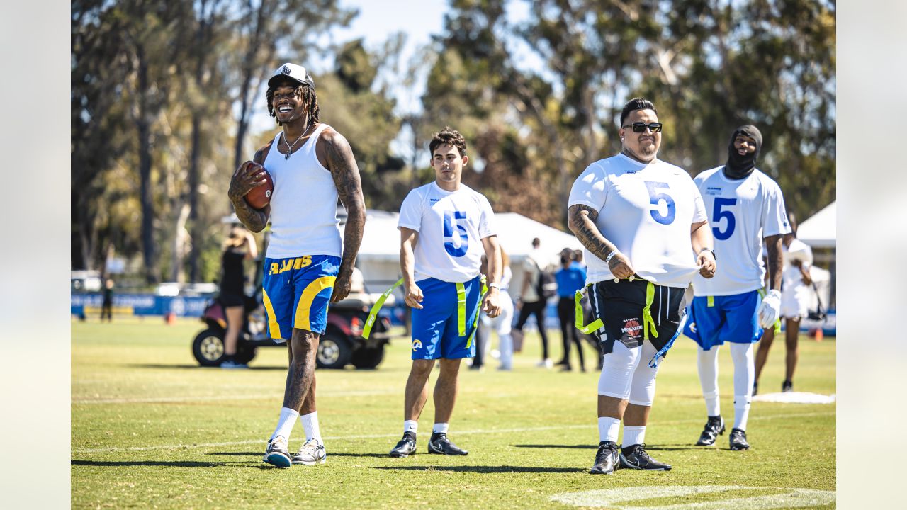 CELEBRITY PHOTOS: Stars showed up & showed out for Rams Celebrity Flag  Football Game