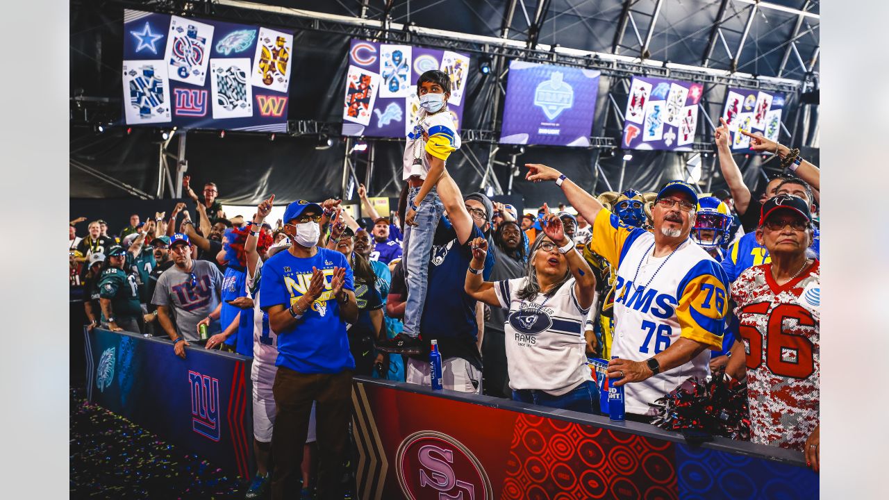 FAN PHOTOS: Rams send Season Ticket Members to 2022 NFL Draft in Las Vegas