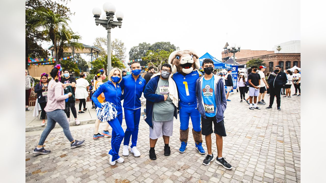 Rams Commemorate Día De Los Muertos At Olvera St. - East L.A. Sports Scene