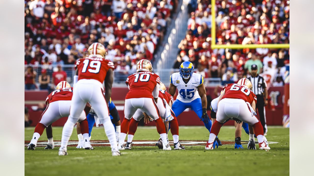 412th Test Wing kicks off 49ers vs. Rams Monday Night Football matchup with  roaring flyover > Edwards Air Force Base > News