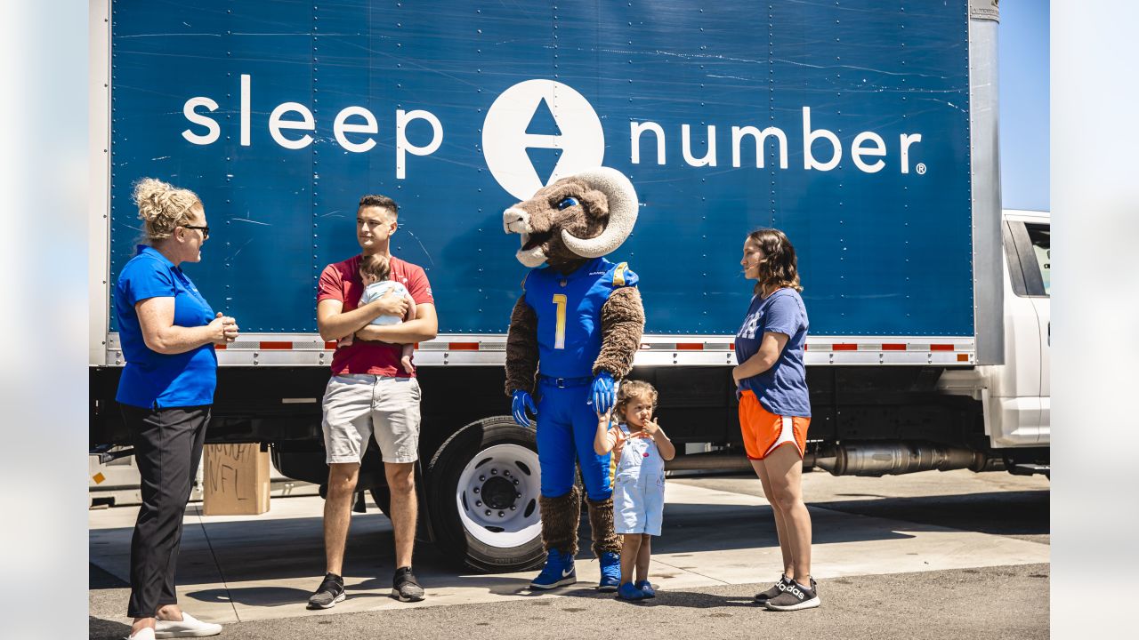 Military Family Wins Sleep Number Bed, Surprised During LA Rams Event - Sleep  Number