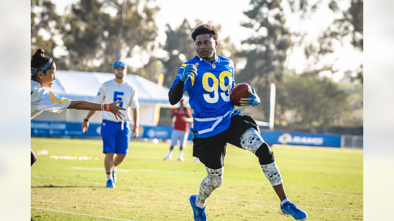 Los Angeles Rams on X: Team @AaronDonald97 vs. Team @jalenramsey The stars  are coming out to #RamsCamp for our inaugural celebrity flag football game  