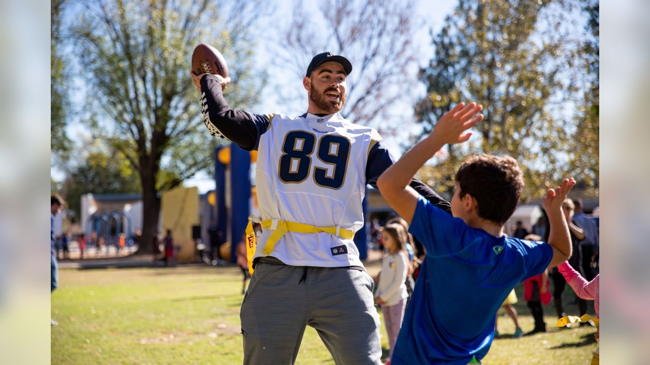 Los Angeles Rams Host Youth Football Camp at Long Beach Salvation