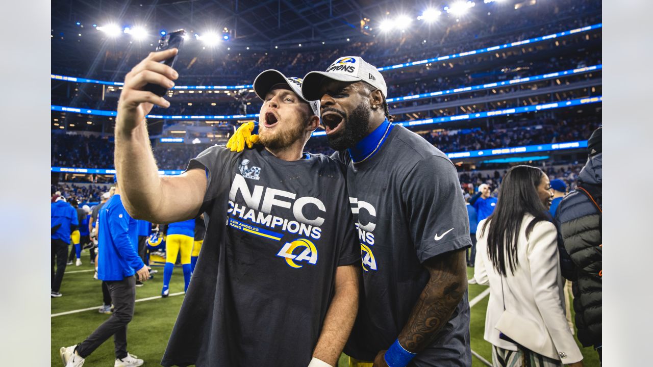 CELEBRATION PHOTOS: Best celebration moments from Rams NFC Championship  ceremony