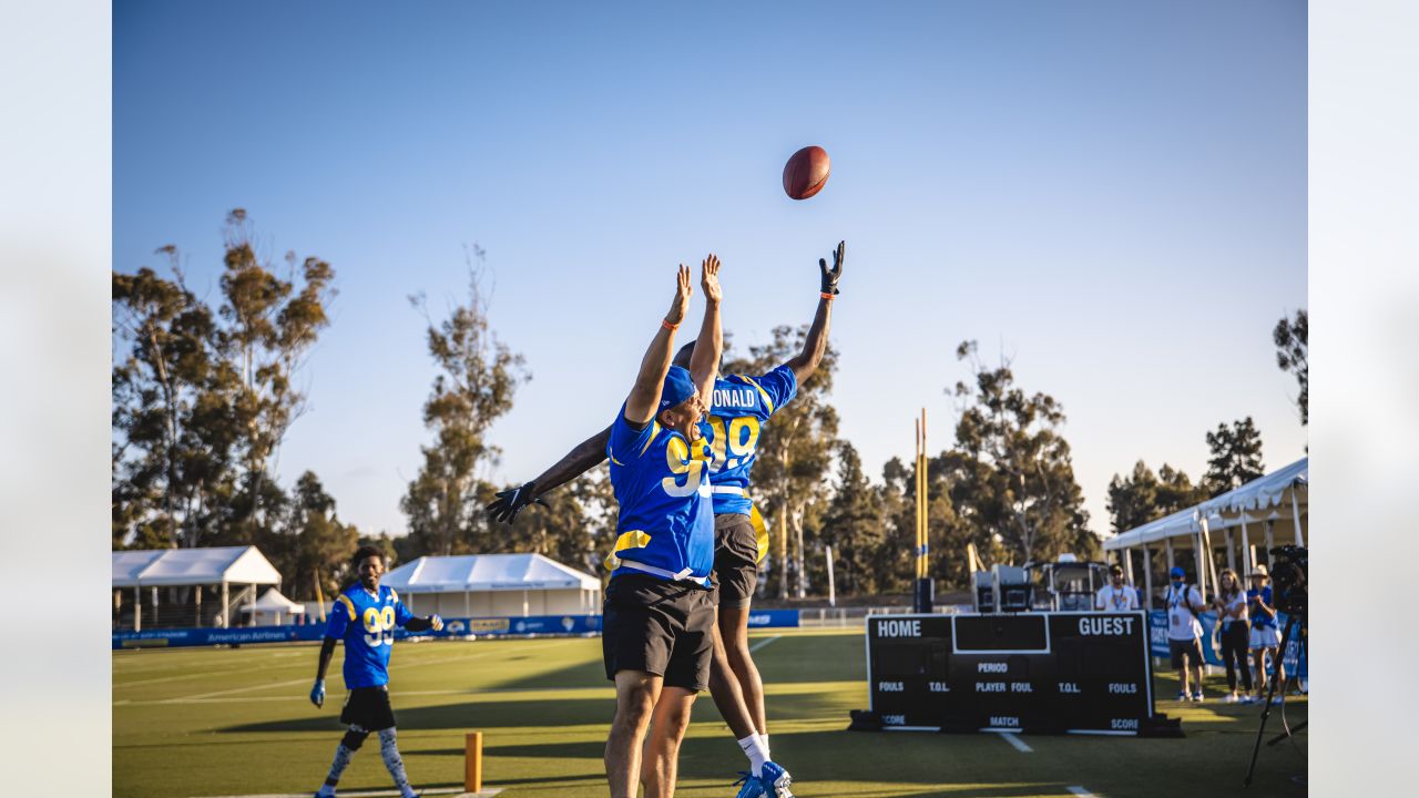 Los Angeles Rams on X: Team @AaronDonald97 vs. Team @jalenramsey The stars  are coming out to #RamsCamp for our inaugural celebrity flag football game  