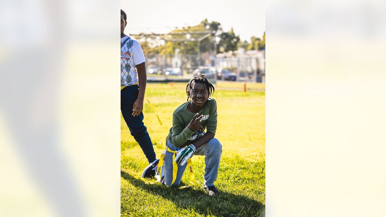 Rams partner with Health Net and L.A. Care to host football clinics and  promote COVID-19 vaccination awareness, education and access