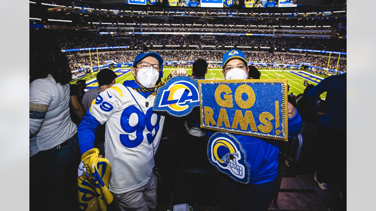 FAN PHOTOS: Best of Rams fans at SoFi Stadium for big Wild Card victory  over Arizona Cardinals