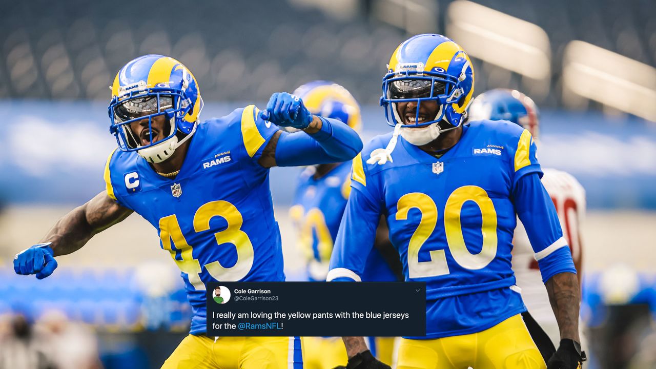 Fans have mixed reactions to new Rams football uniforms