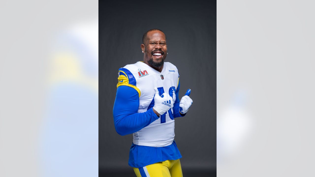 UNIFORM PHOTOS: First look at Rams in Super Bowl LVI jerseys