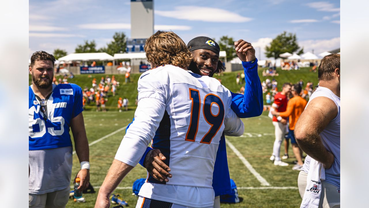 PRACTICE PHOTOS: Rams welcomed by the Broncos for first joint practice in  Denver