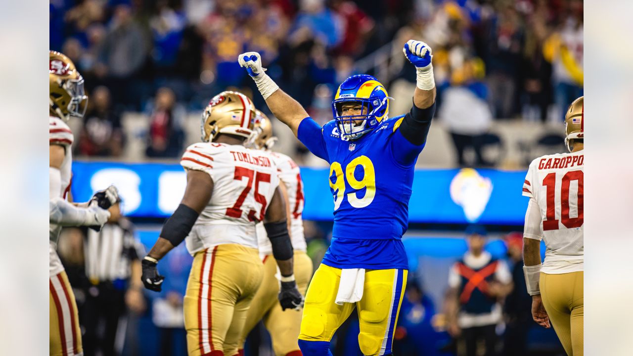 BEST PHOTOS: Greatest snapshots from the Rams NFC Championship victory over  the San Francisco 49ers