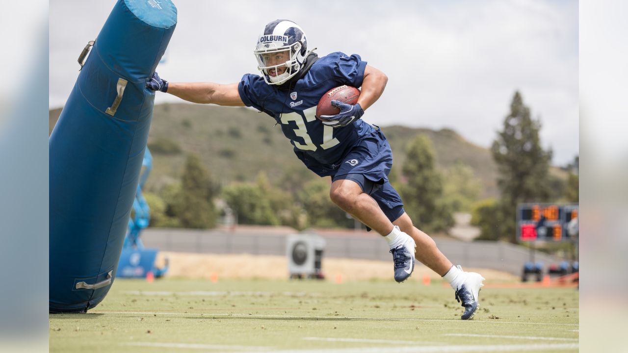 Los Angeles Rams linebacker Clay Matthews during an NFL football training  camp in Irvine, Calif., Tuesday, July 30, 2019. (AP Photo/Kelvin Kuo Stock  Photo - Alamy