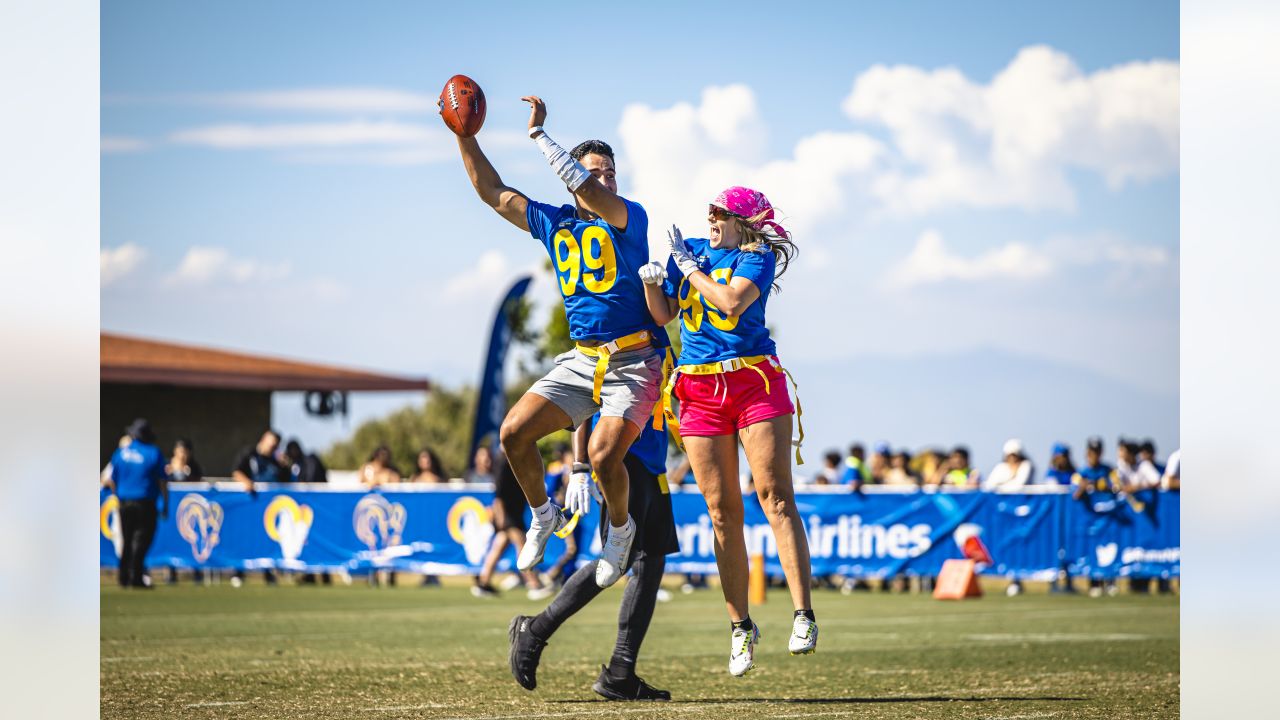 Rams Celebrity Flag Football Highlights: The Stars Come Out To Play 