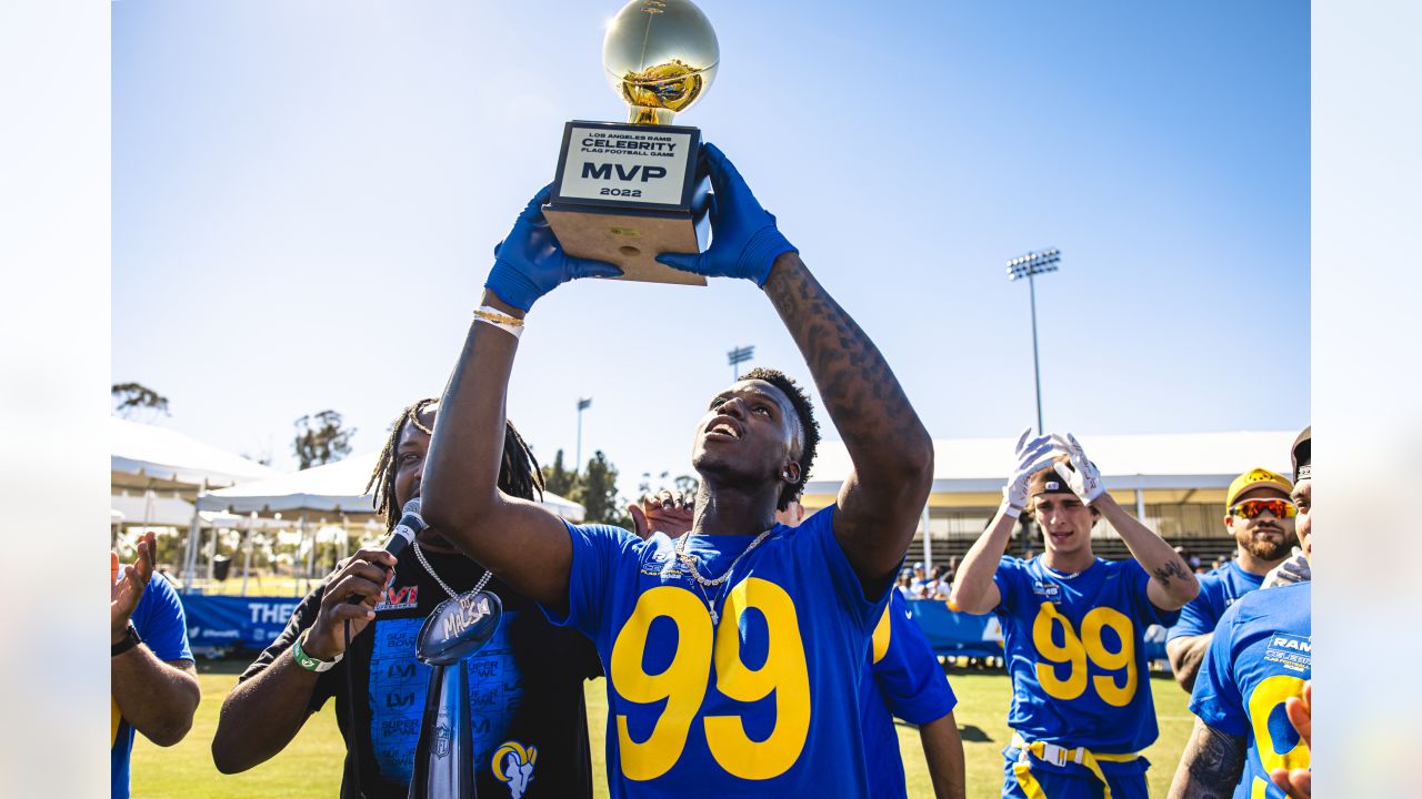 PHOTOS: Stars come out to Rams Celebrity Flag Football Game at Training Camp