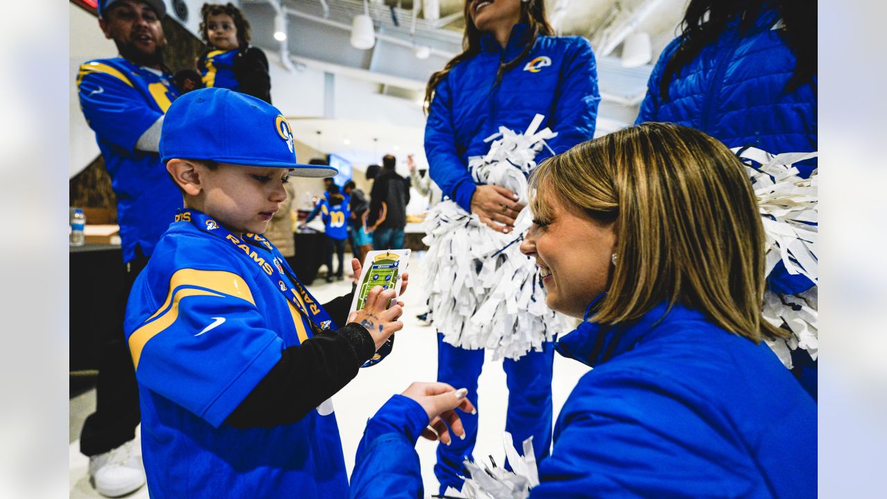 FAN PHOTOS: Rams Season Ticket Members test their skills at the Rams House  Combine