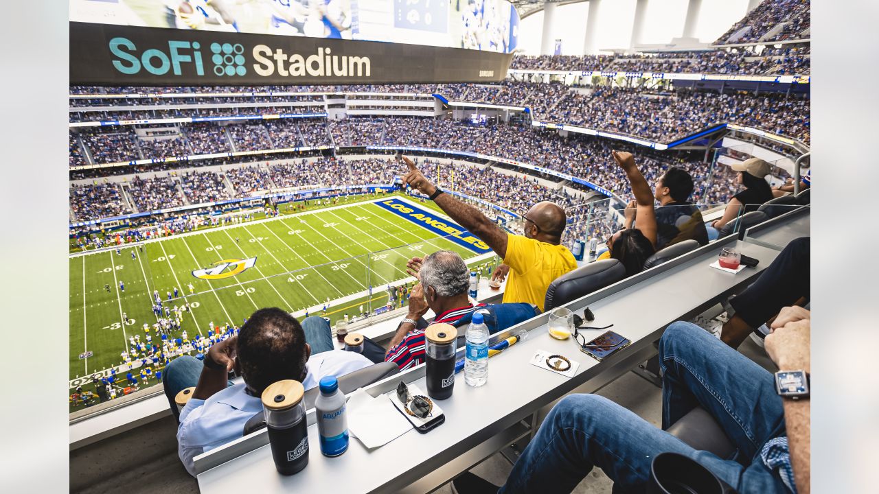 Dwayne 'The Rock' Johnson 'pumped' for Super Bowl as he stands on SoFi  Stadium field for rehearsal