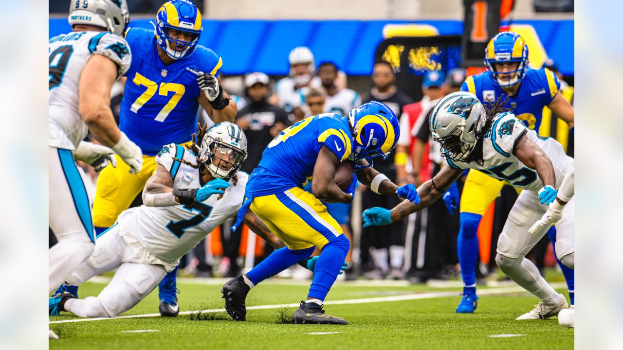 Highlights: Rams' Week 6 Win vs. Carolina Panthers  Ben Skowronek TD,  Jalen Ramsey Sack & More 