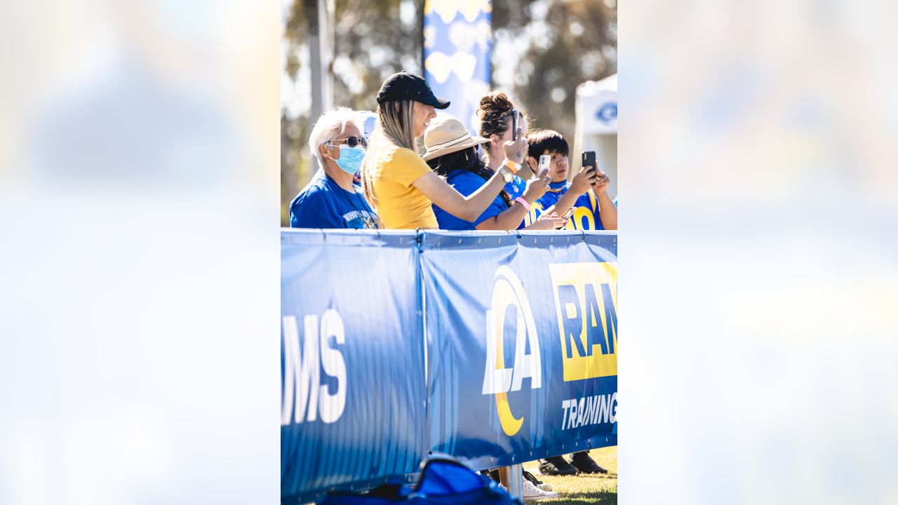 FAN PHOTOS: Rams welcome fans for first open Training Camp practice