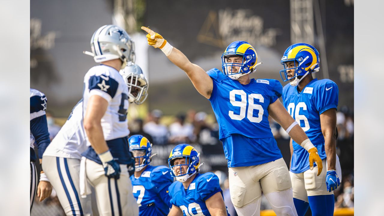 Cowboys camp observations: Dallas' joint practice against the Los Angeles  Rams gets chippy