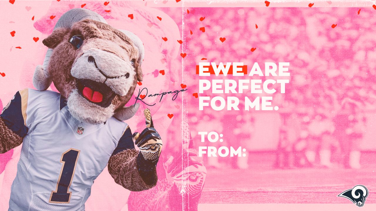 CAM the Ram Surprises Students for Valentine's Day 