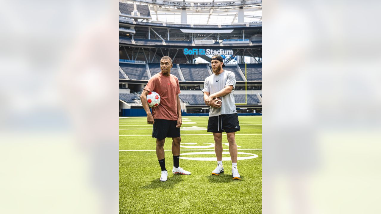 Look: Cooper Kupp hung out with Kylian Mbappé at SoFi Stadium