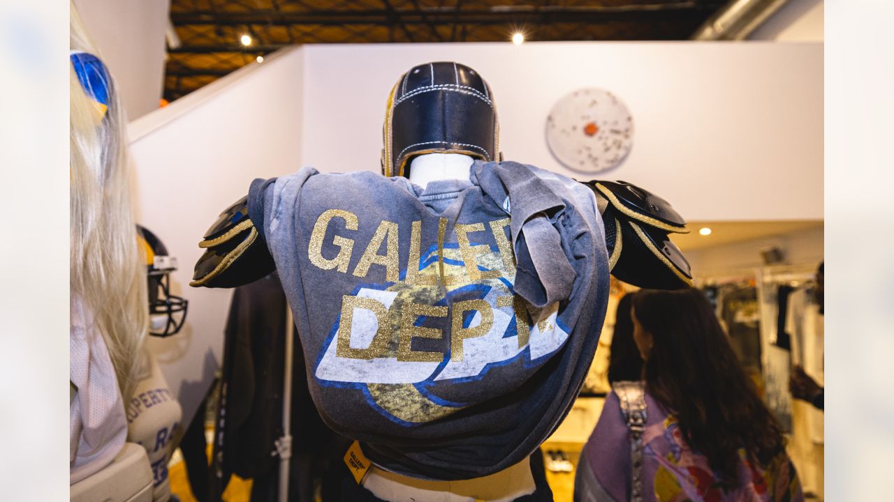 PHOTOS: Rams WR Van Jefferson & S Quentin Lake attend the VIP Rams X Gallery  Dept. Collection launch