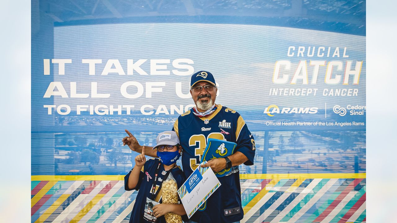 Official crucial Catch Intercept Cancer Los Angeles Rams 2023