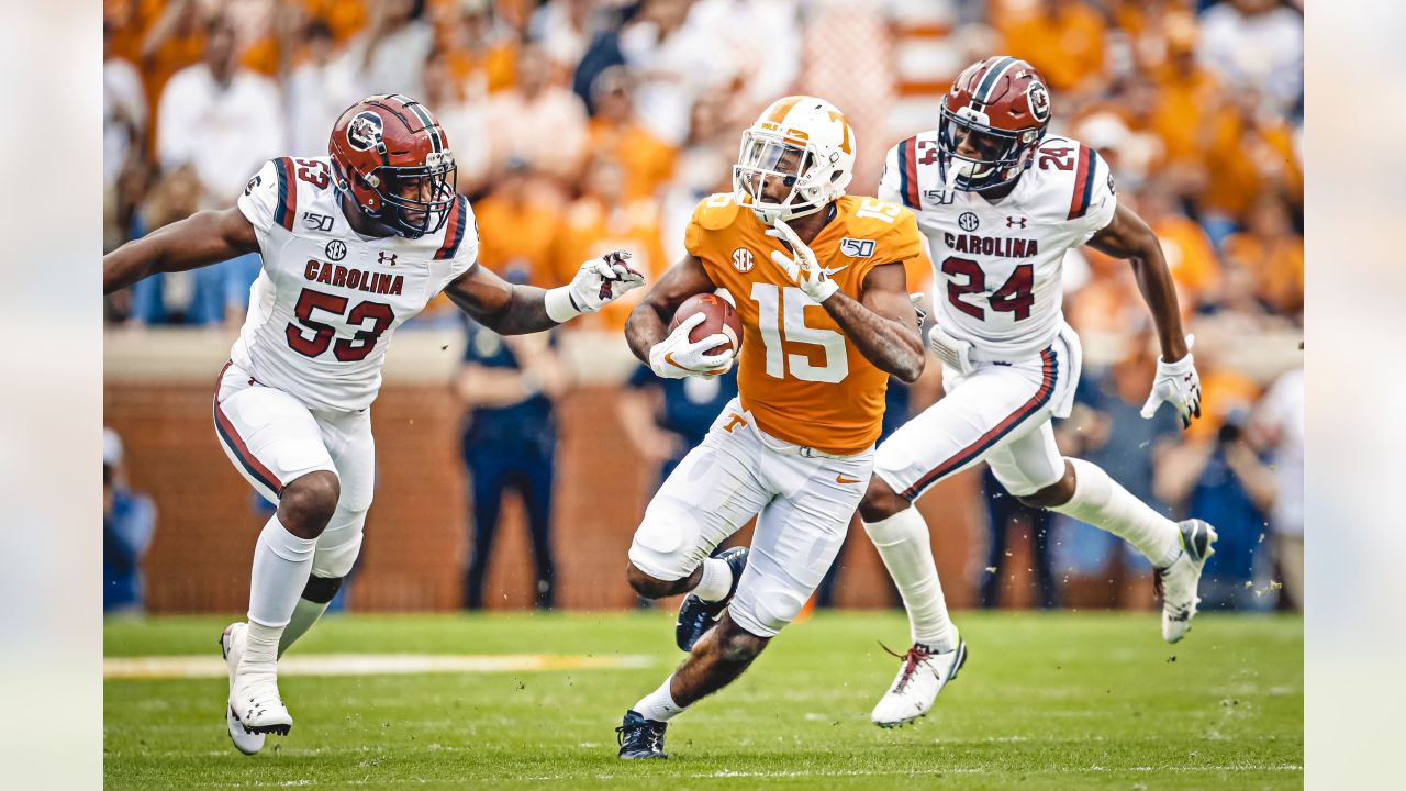 LA Rams select South Carolina LB Ernest Jones with 103rd pick