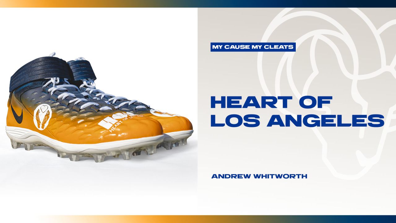 77 Andrew Whitworth Jersey Los Angeles Rams White Limited Vapor Untouchable