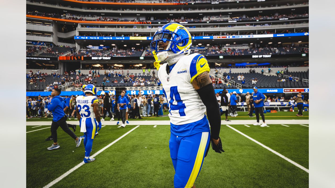 PREGAME PHOTOS: Rams hit the field at SoFi Stadium for pregame warmups  ahead of 2023 home opener vs. 49ers