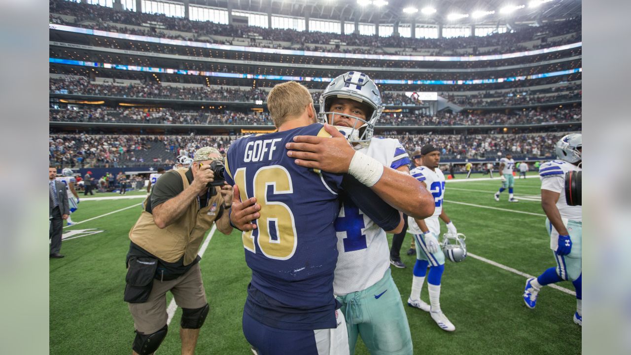 Los Angeles Rams post win over the Dallas Cowboys in new stadium