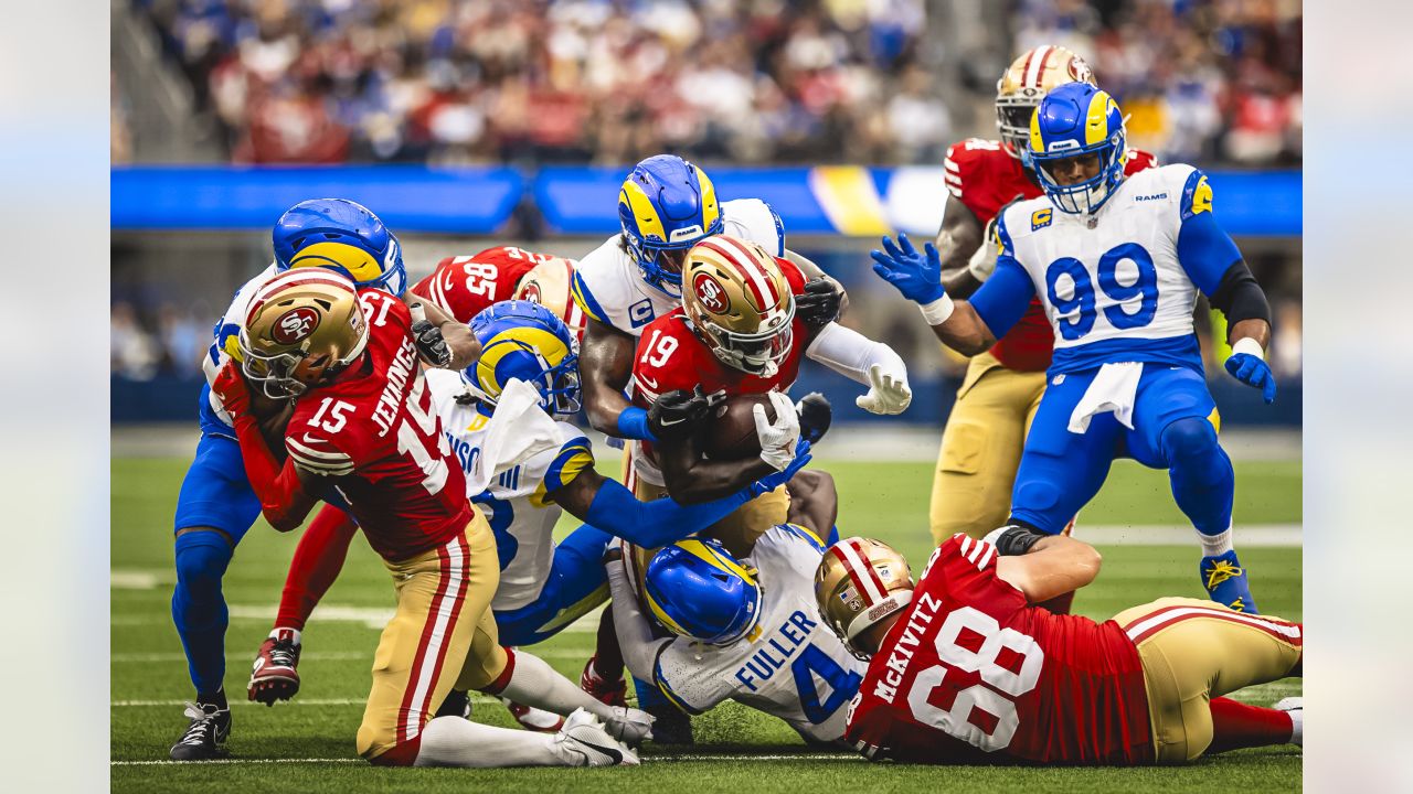 Los Angeles Rams vs. San Francisco 49ers Notebook: Nacua Shines