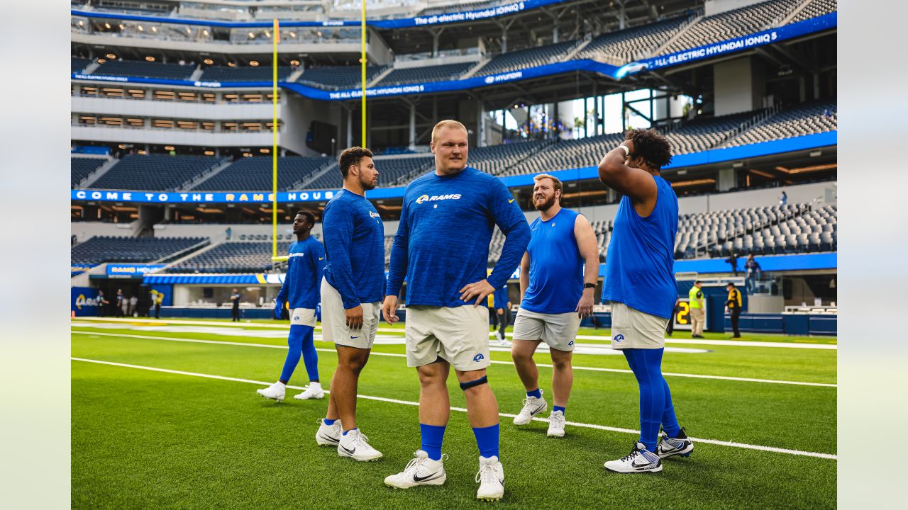 PREGAME PHOTOS: Rams hit the field at SoFi Stadium for pregame warmups  ahead of 2023 home opener vs. 49ers