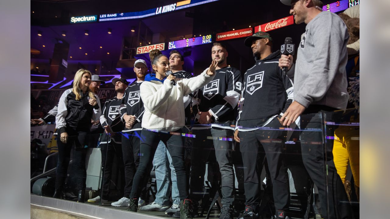 AEG - Tonight is Rams Night at the LA Kings game 