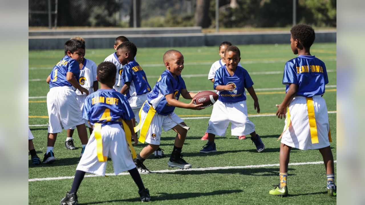 PHOTOS: Inglewood Rams Flag Football League Opening Ceremony